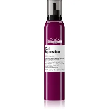 L’Oréal Professionnel Serie Expert Curl Expression spumă de coafat pentru definirea și forma coafurii pentru par ondulat si cret