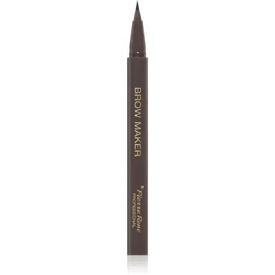 Pierre René Professional Brow Maker creion sprâncene precise culoare Dark Brown 0,74 g
