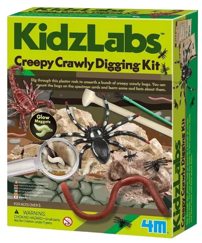 Set de cercetare 4M Kidz Labs - Gângănii care se târăsc