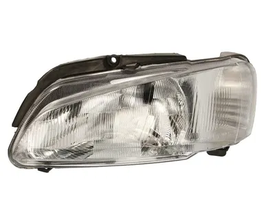 Far stanga potrivit PEUGEOT 106 II - (H4, electric, manual, fundal argintiu)