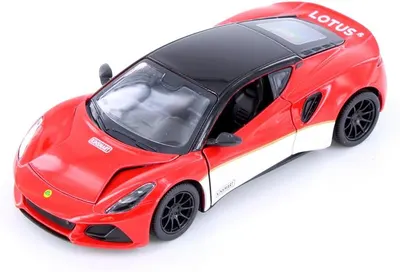 Mașinuță metalică Kinsmart Heritage Edition - Lotus Emira, 1:34, roșu