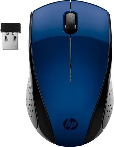 Mouse HP – 220, optic, wireless, albastru