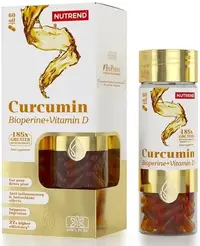 Curcumin + Bioperine + D3, 60 capsule, Nutrend