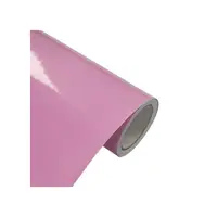 Folie auto caroserie autocolant PET Premium cu tehnologie de eliminare a bulelor roz 1mx1,52m Cod: SP512L