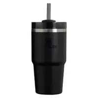 Termos negru cu pai din oțel inoxidabil 600 ml Quencher H2.0 FlowState Tumbler Black – Stanley
