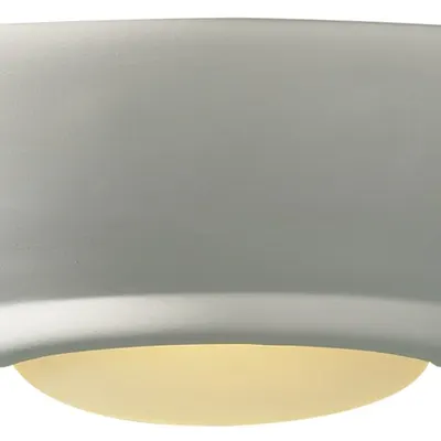 Lampa iluminat perete Stella Wall Light White Unglazed Ceramic Glass
