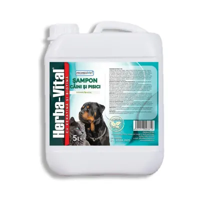 Sampon herba vital caine, pisica 5 l