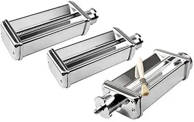 Set de atașamente pentru paste Smeg - SMPC01, pentru mixer, 3 bucăți, metalice