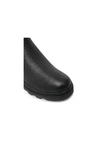 Ghete dama 304340925 - Piele naturala - 35 EU - Negru