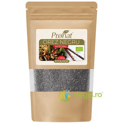 Orez Negru Integral Ecologic/Bio 250g