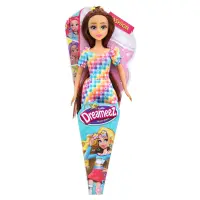 Papusa fashion cu par saten, Dreameez, 33 cm