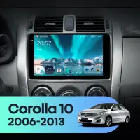 Navigatie Auto Teyes CC4 Toyota Corolla 10 2006-2013 6+64GB 9.5" QLED Octa-core 2.7Ghz, Android 4G Bluetooth 5.1 DSP