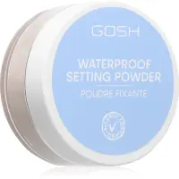 GOSH COPENHAGEN Waterproof Setting Powder pudra de fixare, rezistenta la umiditate culoare 001 Transparent 7 g