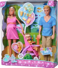 Set de joacă Simba Toys Steffi Love – Familie fericită