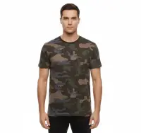 Tricou army dark camo BRANDIT - S