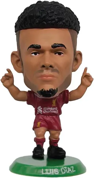 Figurină Creative Toys Sports: Soccerstarz - Liverpool Luis Diaz Home Kit, 5 cm