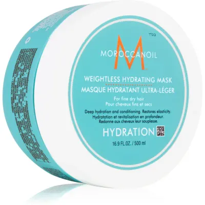 Moroccanoil Hydration Weightless Hydrating Mask mască de hidratare profundă pentru par uscat si fragil 500 ml