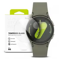 Folie Protectie Ringke R6 pentru Samsung Galaxy Watch7 44mm, Set 4 bucati, Sticla Securizata