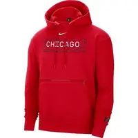 Hanorac universal cn0610657 peste cap cu glugă roșu bărbătesc