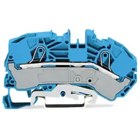 Spare supply terminal block; 16 mm²; 12 mm; Push-in CAGE CLAMP®; 16,00 mm²; blue