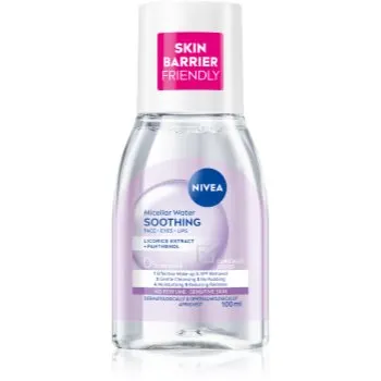 NIVEA Micellar Soothing apa pentru curatare cu particule micele pentru piele sensibilă