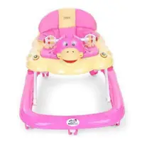 Premergator pentru copii Novokids Duckey Roz cu melodii, reglabil in 3 trepte, pliabil
