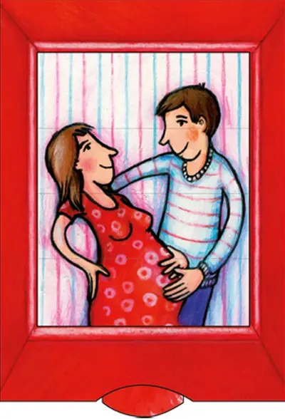 Felicitare de salutare Living Card - Bebe