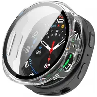 Husa Techsuit Defense360 Pro pentru Samsung Galaxy Watch9 / Watch8 44mm, Transparenta