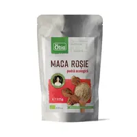 Maca rosie pudra bio 125g Obio