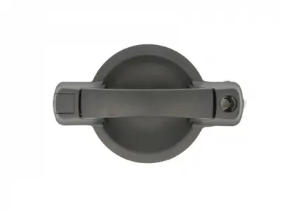 Maner usa culisanta stanga exterior, cu locas incuietoare negru FIAT DOBLO, DOBLO CARGO intre 2001-2010