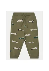 Pantaloni baieti - 304732119 - Bumbac organic - Verde - Verde