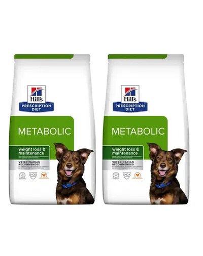 HILL'S Prescription Diet Canine Metabolic 8 kg (2 x 4 kg) hrana uscata caini supraponderali