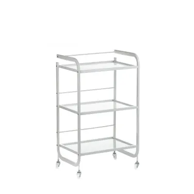 Ucenic profesional pentru cosmetica, cu 3 sertare din sticla, 48L