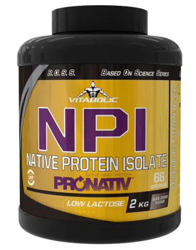 NPI Pronativ cu aroma Black Cookies, 2kg, Vitabolic