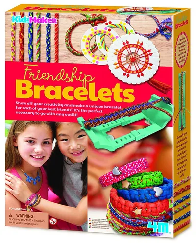 4M Kidz Maker Creative Kit - DIY, brățări de prietenie