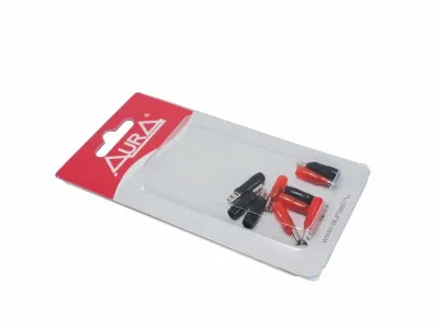 Inel terminal AURA ACN 0628/10, 4-6mm (12-10 AWG), Set 10 Buc