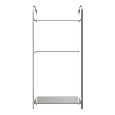 Suport pentru haine argintiu mat din metal 92x186x39 cm Arch – Mette Ditmer Denmark