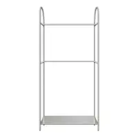 Suport pentru haine argintiu mat din metal 92x186x39 cm Arch – Mette Ditmer Denmark