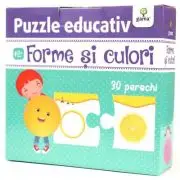 Puzzle educativ. Forme si culori