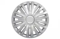 Set 4 bucati capac roata model Alpha, 14inch, culoare argintiu