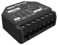 Releu Smart Shelly - 2PM Gen3, dublu canal, negru