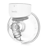 Pompa de san, Lionelo, Fidi Free Simple, Portabila, Cu accesorii, Hands-free, 9 functii de masaj, Functie de pauza, Capacitate 180 ml, Alb