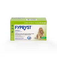Fypryst Dog M 134 mg, pipete antiparazitare caini talie medie (10 - 20 kg), 3 buc