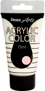 Vopsea acrilică Pentel Arts - Roșu sidefat, 75 ml