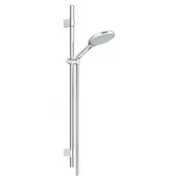 Set de dus Grohe Rainshower Solo 150, 2 pulverizari, bara dus 90 cm, Crom