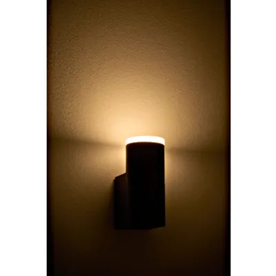 Evo LED Round Up 8W 400lm 3000K ECG IP54 antracit