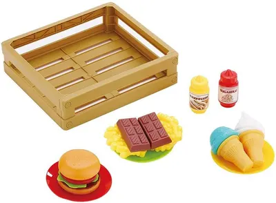 Raya Toys - Set de jucării Food Box Burger și înghețată