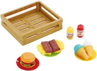 Raya Toys - Set de jucării Food Box Burger și înghețată