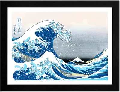 Afiș înrămat GB Eye Art: Hokusai - Great Wave