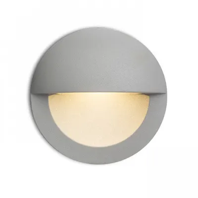 ASTERIA corp de iluminat incastrat gri argintiu 230V LED 3W IP54 3000K